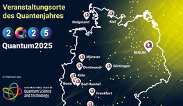 Die Aktivitäten des Quantenjahres 2025 in Deutschland starten